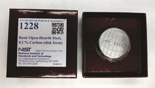 SRM 1228 La鋼，0.1%C標(biāo)準(zhǔn)品