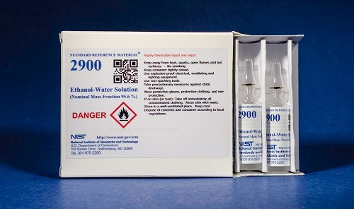 SRM 2899a  乙醇-水溶液標(biāo)準(zhǔn)品(公稱質(zhì)量分數(shù)25%)