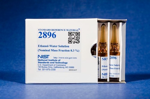 SRM 2896  乙醇 水溶液標(biāo)準(zhǔn)品(標(biāo)稱質(zhì)量分數(shù)0.3%)