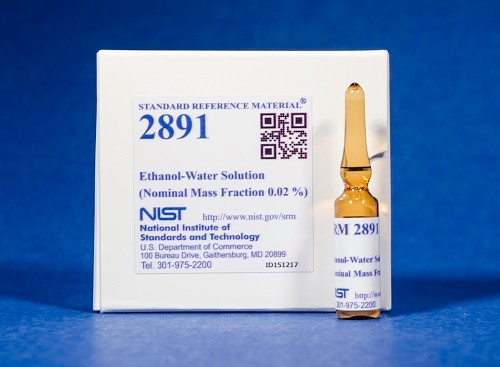 SRM 2891 乙醇-水溶液標(biāo)準(zhǔn)品(標(biāo)稱質(zhì)量分數(shù)0.02%)